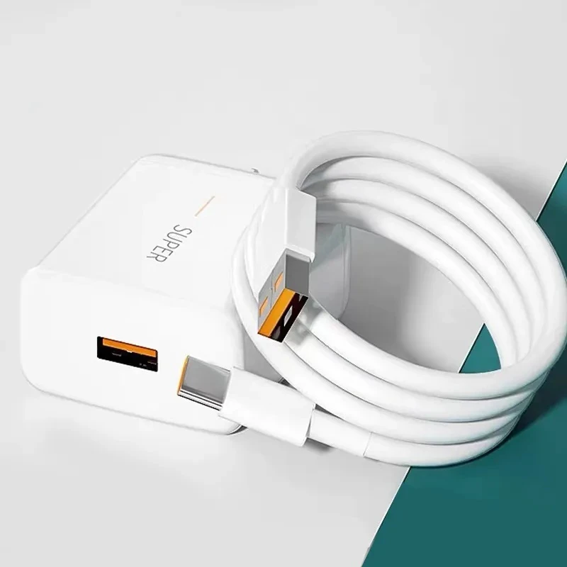 Realme 80W SuperVOOC Charger Adapter for Realme GT Neo 3, GT 3, 11 Pro, 11 Pro+, 12 Pro+