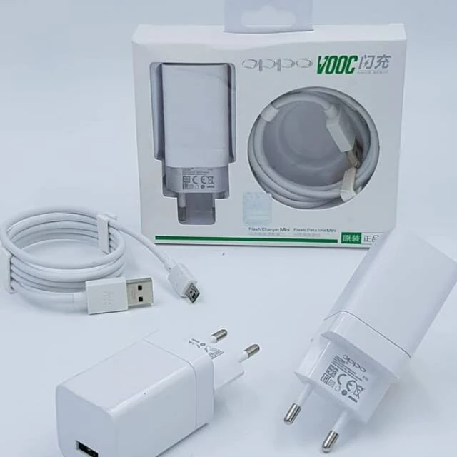 OPPO VOOC 20W Flash Charge Adapter with Cable for OPPO F9, F11, F15, A53, A52, A9 2020