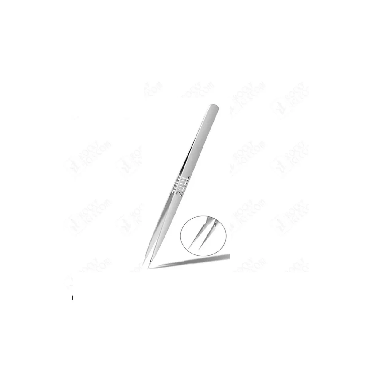 2UUL TW02 Hand Finish 3D-X Ornate-Patterned Tweezer for Phone Repair