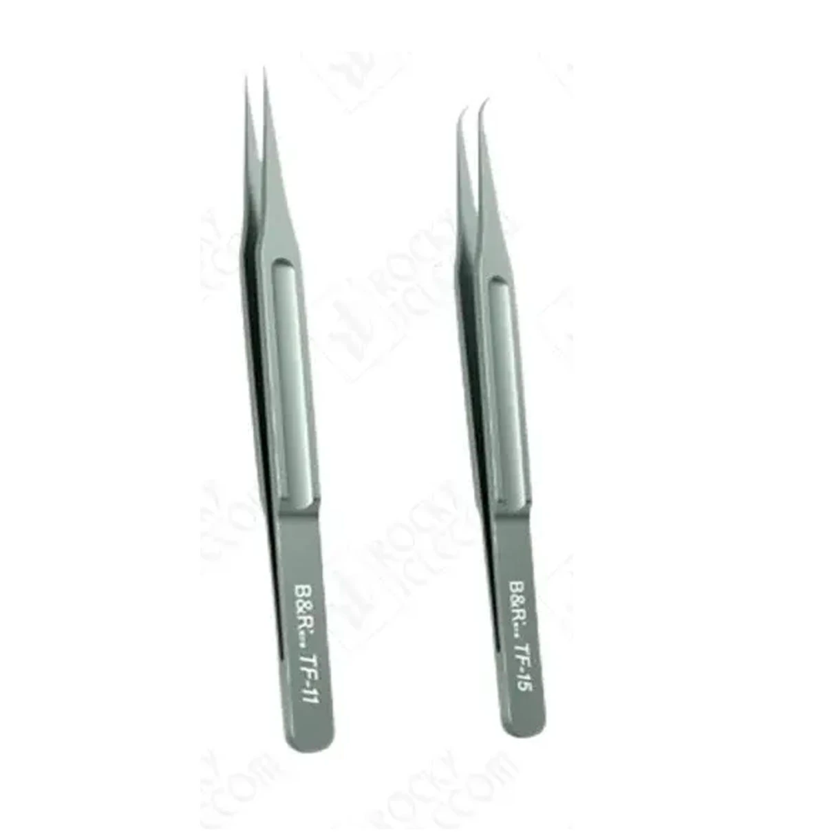 B&R TF-11/TF-15 Microblade Series High Precision Titanium Alloy Macro Tweezers Martview