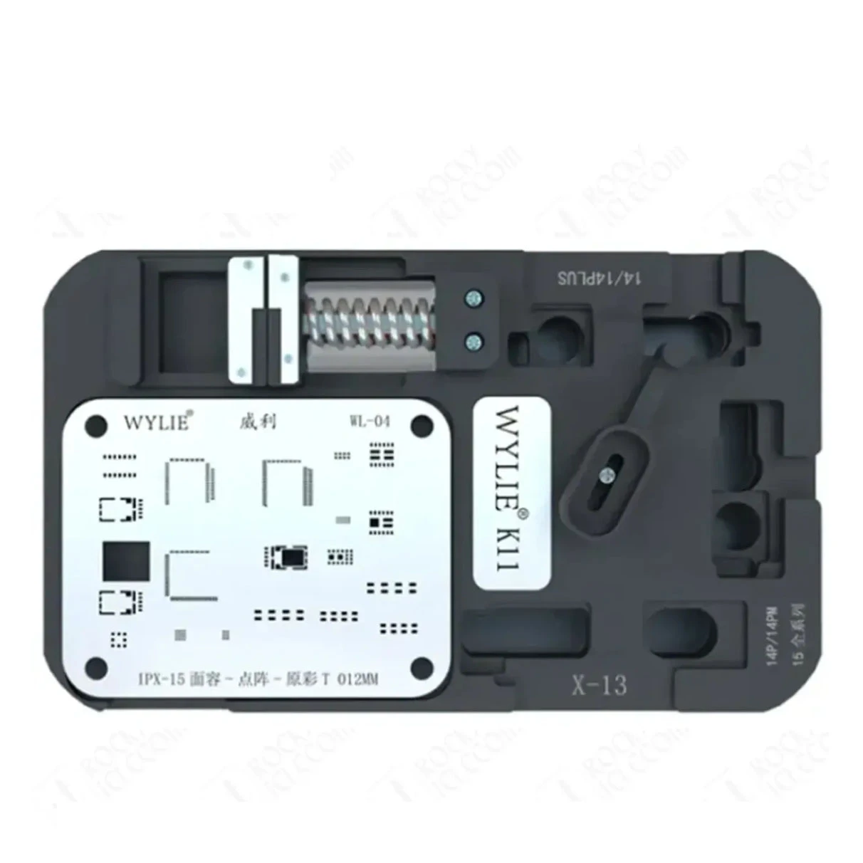 WYLIE K11 Face Lattice Maintenance Fixture | Precision IC Chip Reballing and Repair Holder
