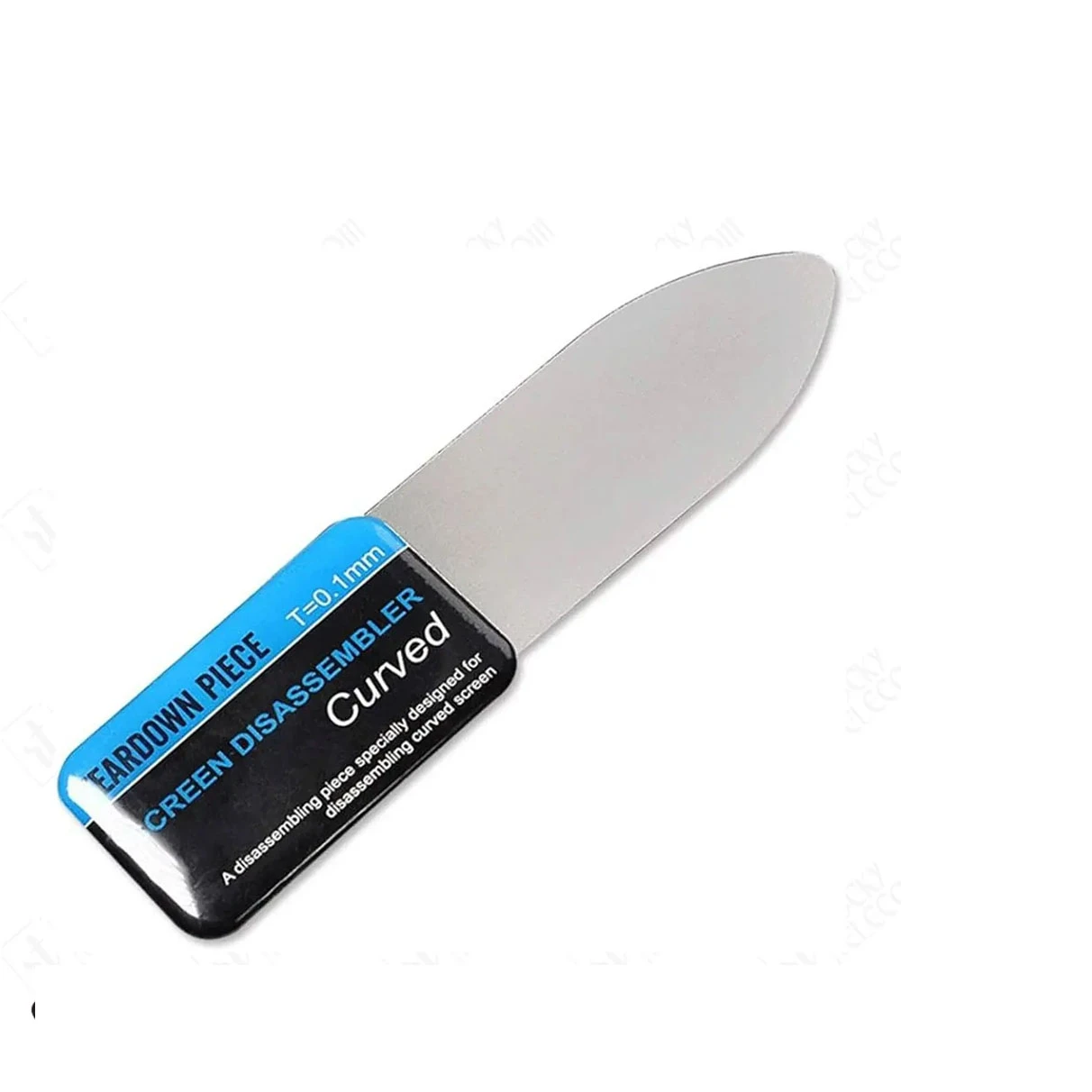 0.1mm Ultra Thin Flexible Steel Disassemble Card for iPhone Samsung Curved Screen Opening Repair Tools