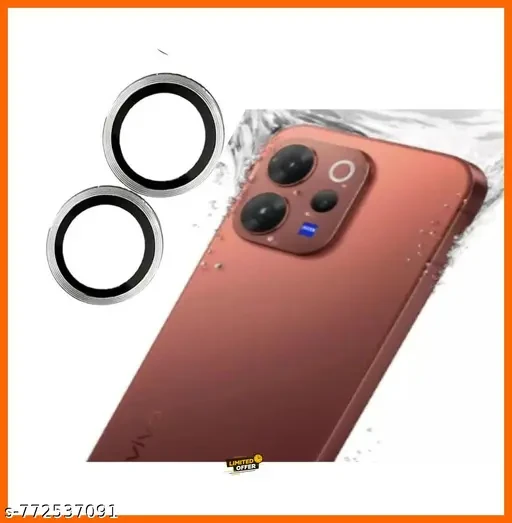 Camera Protector For Vivo V70 WSKEN Metal Ring Tempered Glass Camera Lens Protector