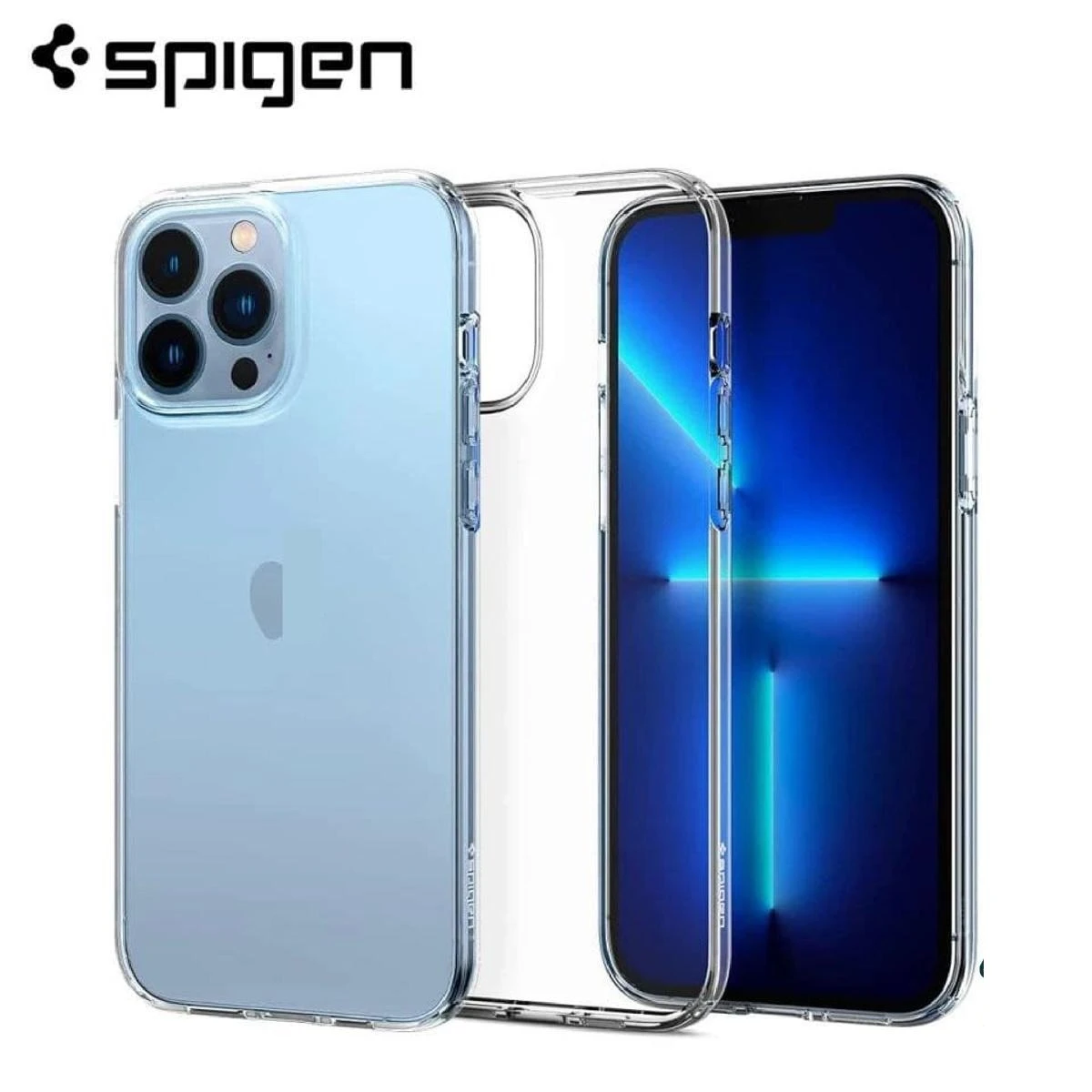 Spigen Liquid Crystal TPU Soft Clear Case For iPhone 12/12 pro Shockproof Slim Transparent Cover & Case - à¦®à§‹à¦¬à¦¾à¦‡à¦² à¦«à§‹à¦¨ - Phone - Phone Back Cover