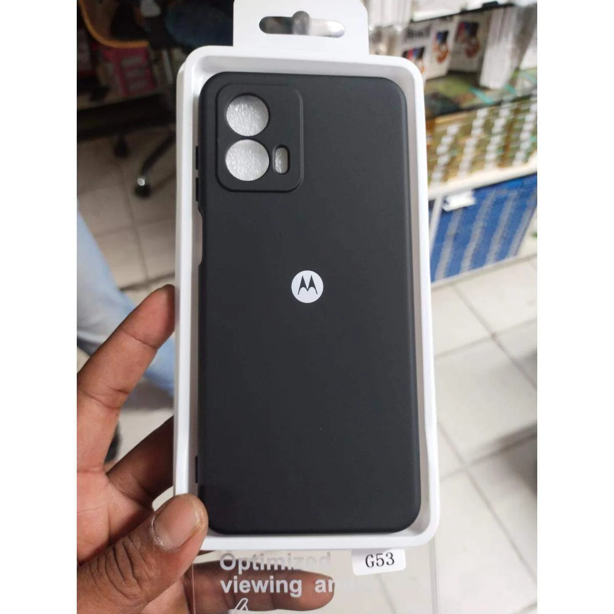 For Motorola Moto G53 5G Silky And Soft-Touch Finish With Camera Production Soft Silicone Cover/case