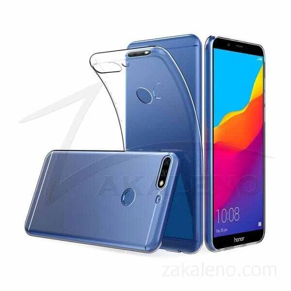 for Huawei Y7 2018 / Y7 Prime 2018 / Honor 7C Cover Soft TPU Silicone Phone Cover Transparent