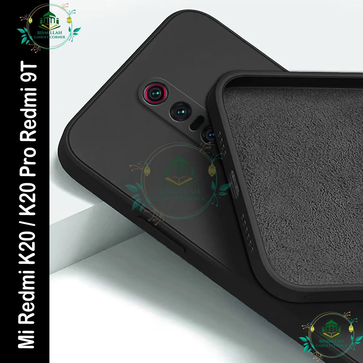 For Xiaomi Redmi K20 / Redmi K20 Pro / Mi 9T - Luxury Soft Flexible Premium Shockproof Camera Bumper Protective Stylish Silicon Back Cover