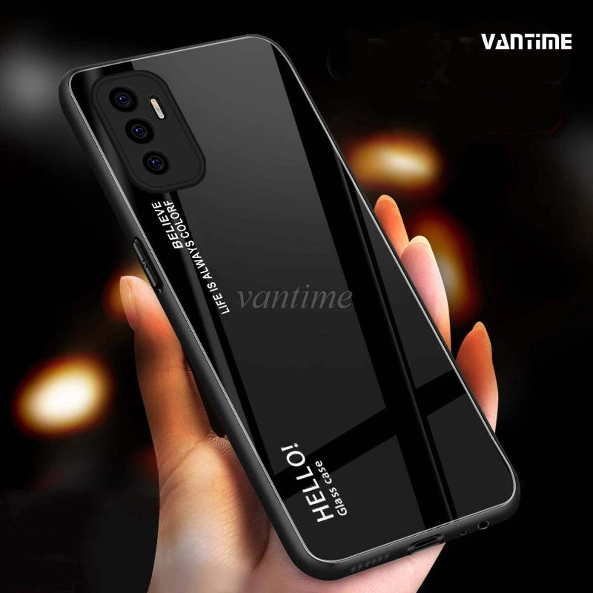For VIVO V23e Back Cover Full Protection Tempered Glass Cases for VIVO V23e Glass Cover