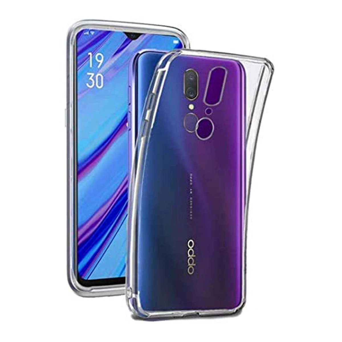 Back Case For Oppo F11 Transparent Cover Tpu Back Case