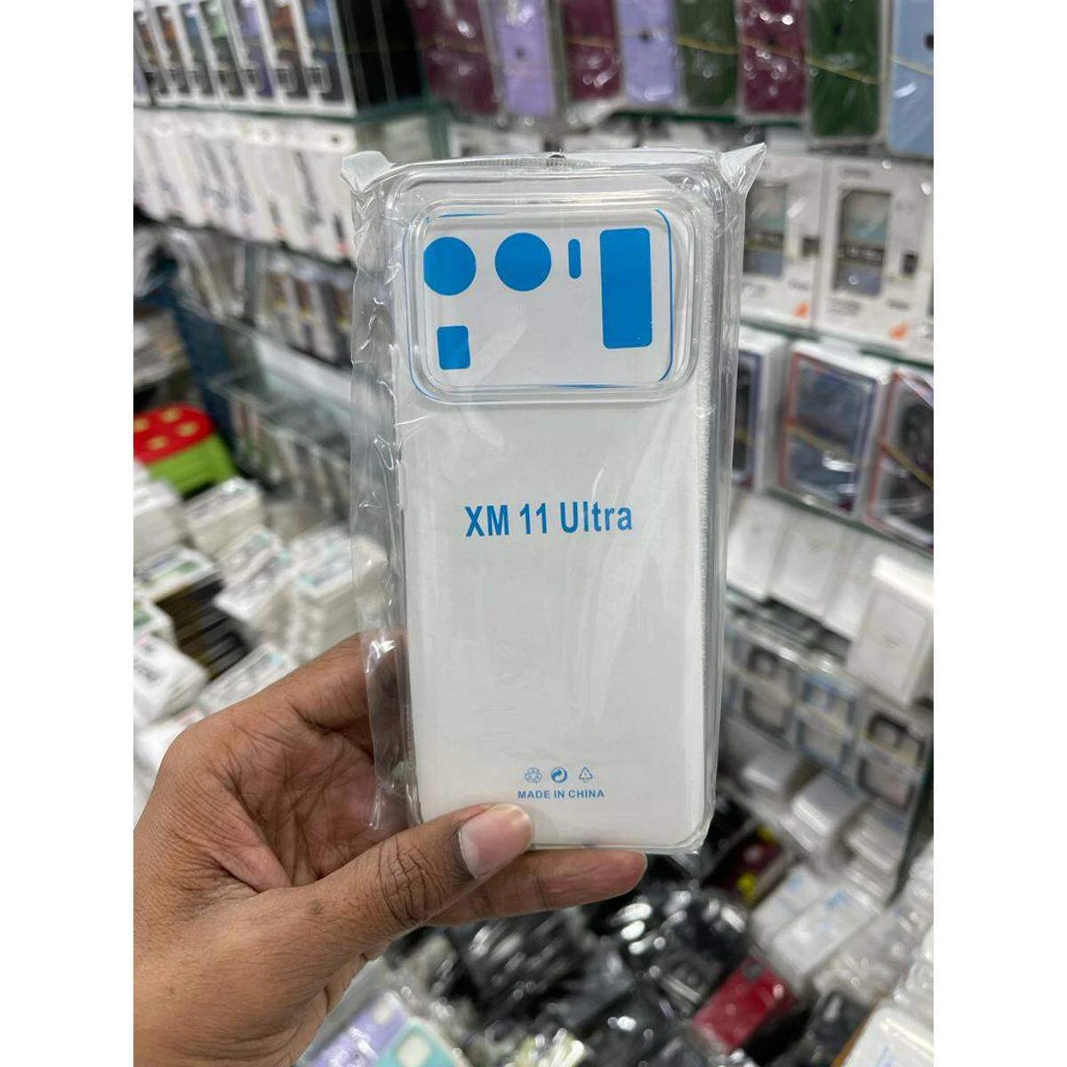 Phone Case for Xiaomi Mi 11 Ultra Shockproof Clear Protective Back Cover Casing