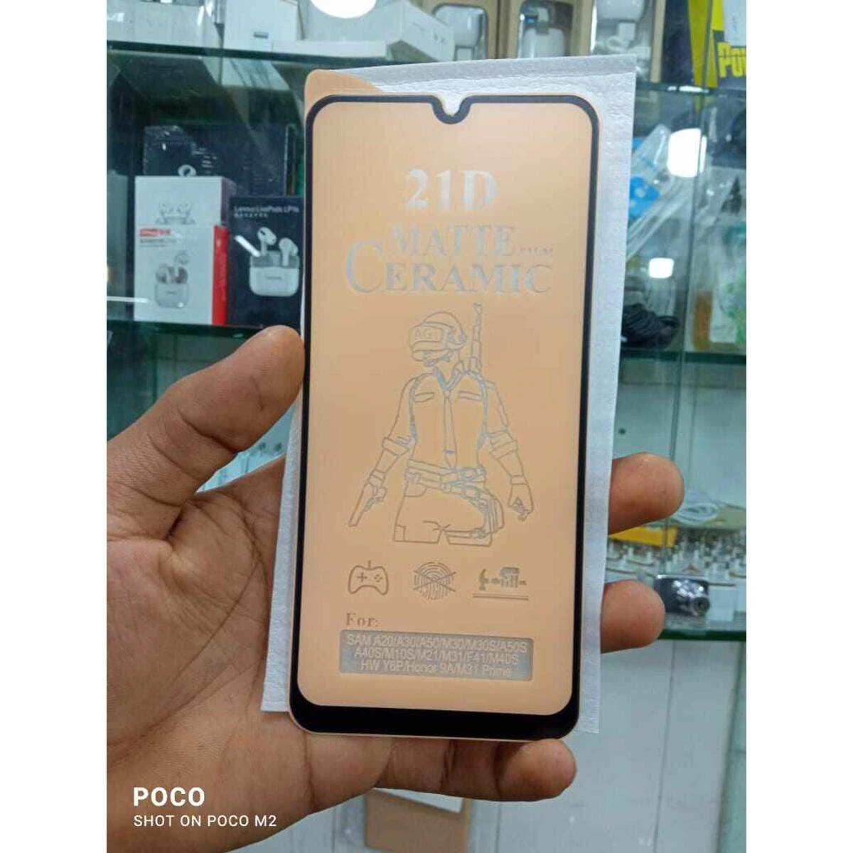 For Xiaomi Redmi NOTE 10 POR /10 PRO MAX/ Matte Finish Ceramic's Matte Tempered Glass Screen Protector - Clear