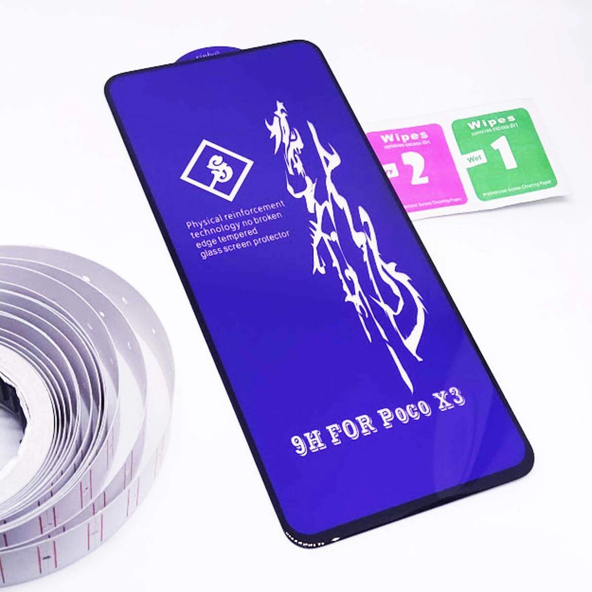 Xiaomi Redmi 10C/Redmi 10 india Rinbo glass Premium Quality Curved Glass Screen Protector