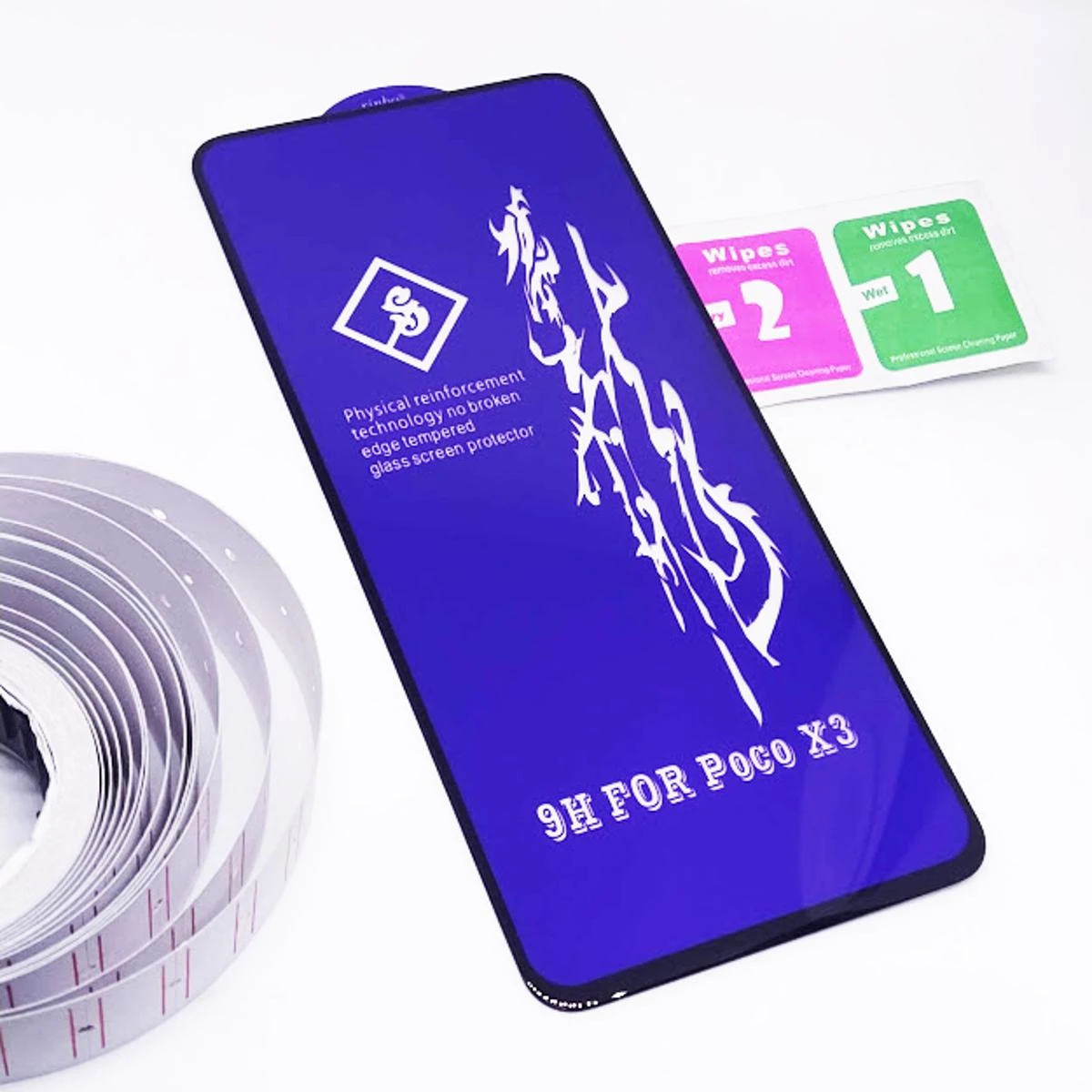 Realme C21Y/C25s/C25/C25Y/C11/C11 2021/C21/5i/6i/C12/C15/C3/C3i/Narzo 20/Narzo 10/Narzo 10A/Narzo 20A/Narzo 30A/Narzo 50i/Narzo 50A Premium Quality Rinbo Glass Screen Protector