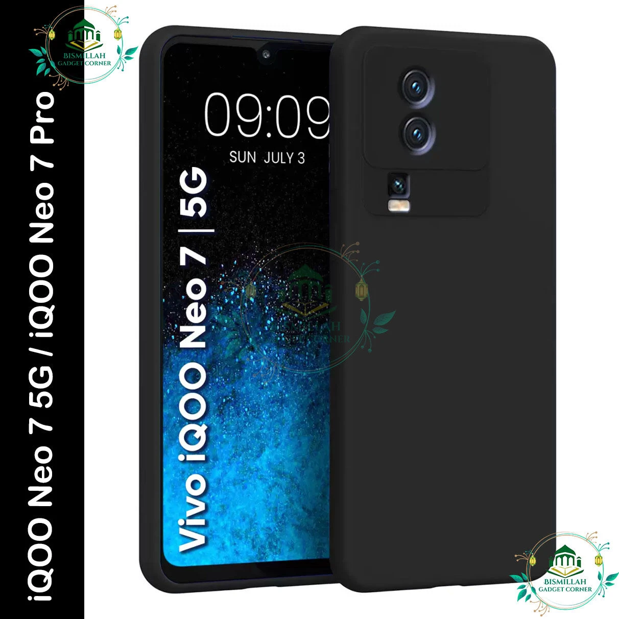 For Vivo iQOO Neo 7 5G / iQOO Neo 7 Pro Phone Case Shockproof Transparent Bumper Airbag Phone Cover Case