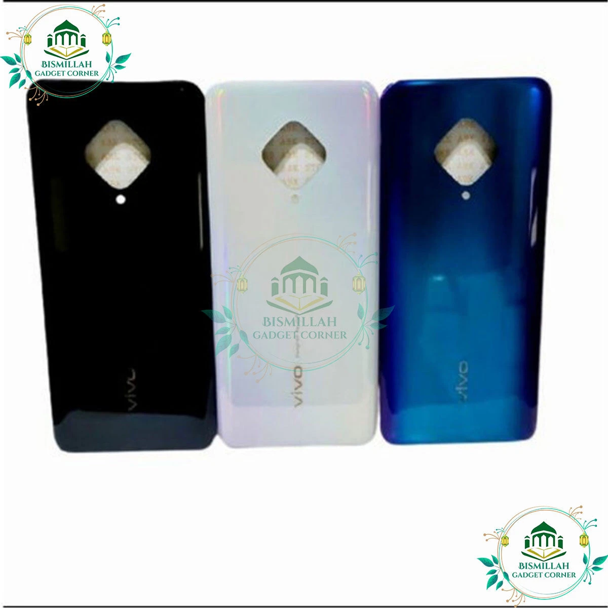 For vivo S1 Pro Phone Battery Back Cover Backshell Glass Battery Rear Case Phone Battery Back Cover Backshell Glass Battery Rear Case