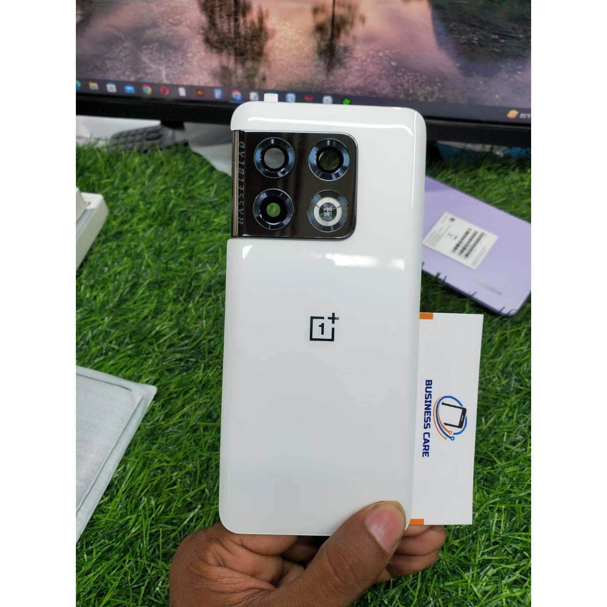 Original For OnePlus 10 Pro Battery Cover Door Back Housing Rear Case For OnePlus 10 Pro Battery Door Replacement Parts+Camera Lens