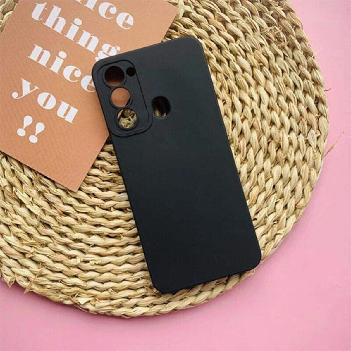 For iTel Vision 3 Heavy Strong Liquid Silicone Soft Gel Rubber Shockproof Cover Case For itel vision 3 Back Cover - mobile Phone