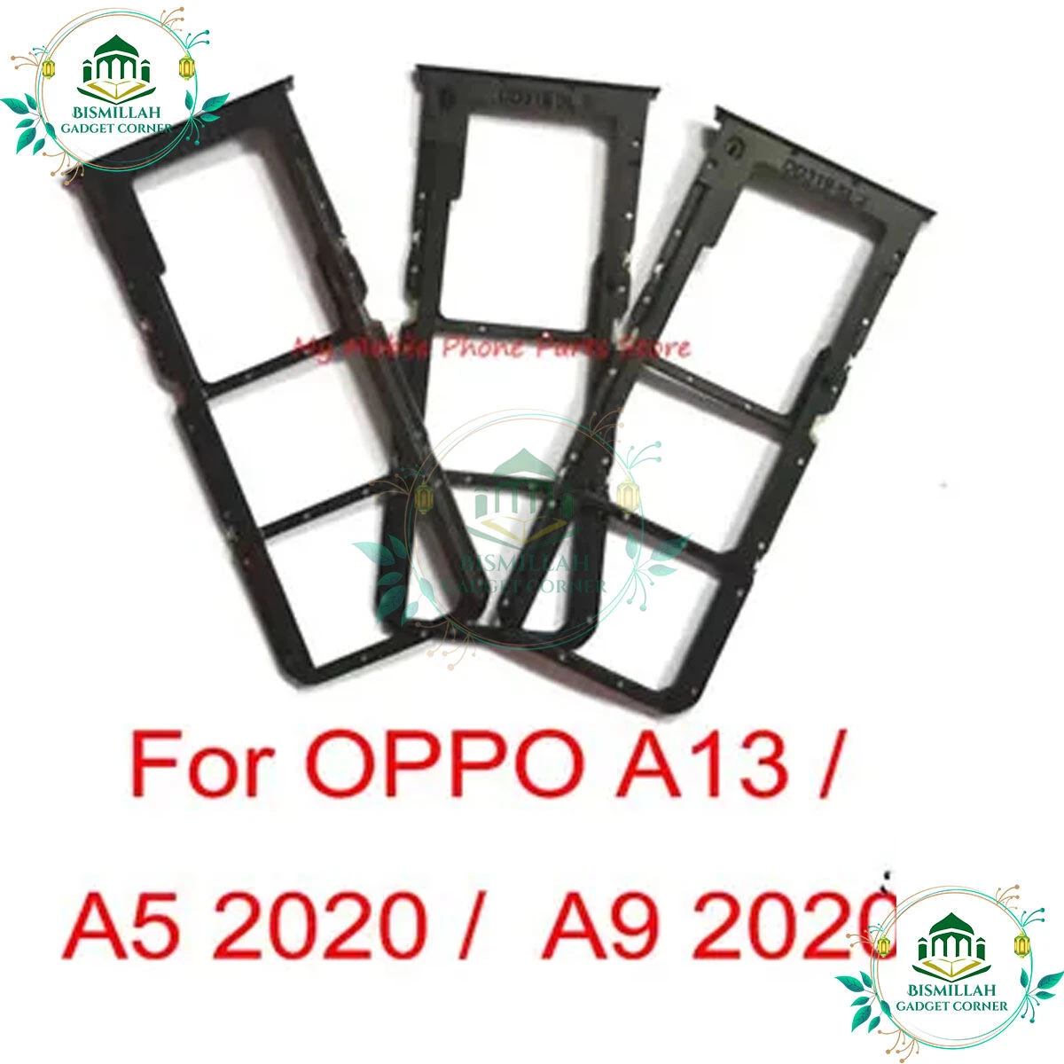 S.IM Card Holder Tray for Oppo A9 Green- Black-White-Purple