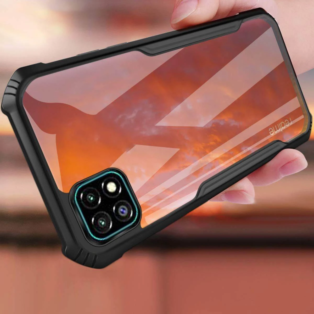 Xundd For Redmi POCO C3 New Case High Quality Shookproof Cover Transparent Back Cover