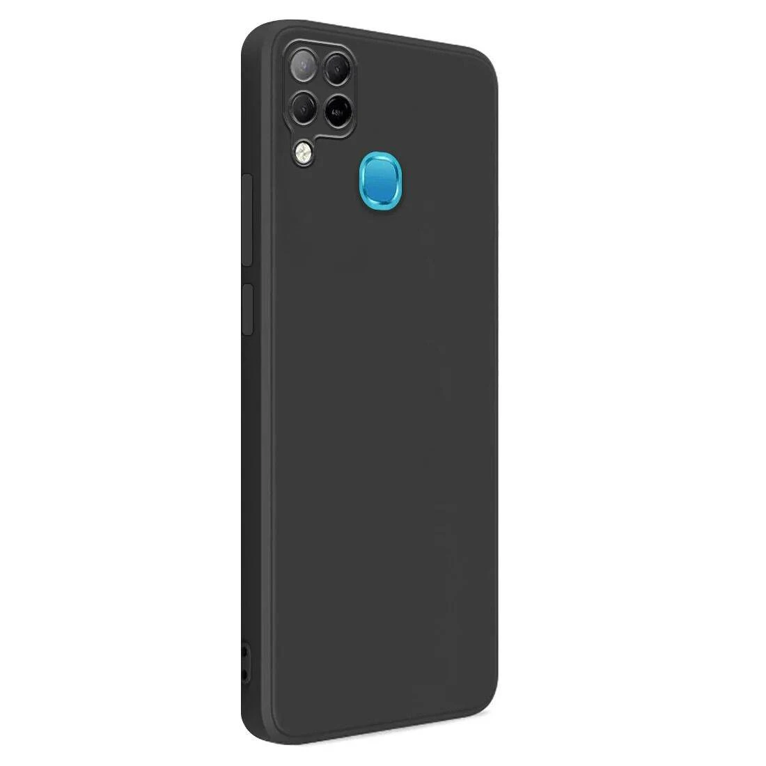 For Infinix Hot 10s Back Cover The New Unique Liquid Silicone Casing Angel Eyes Phone Case Anti-fall Shockproof