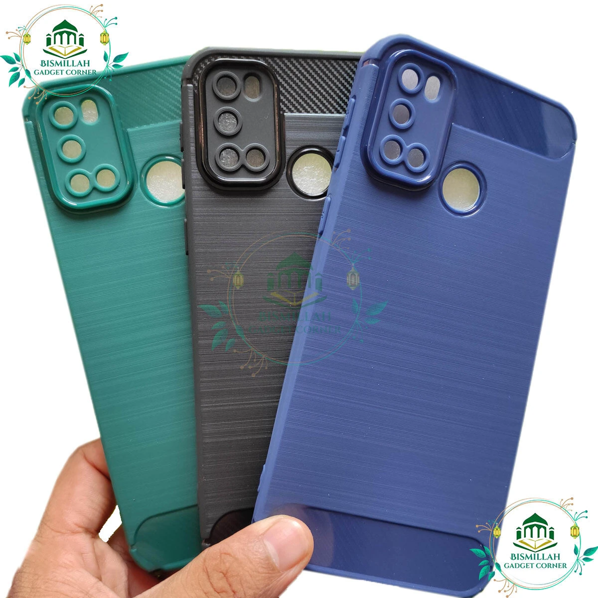 For Walton Primo S8 Mini Silicone Back Cover With Carbon Fiber Texture Case 2023