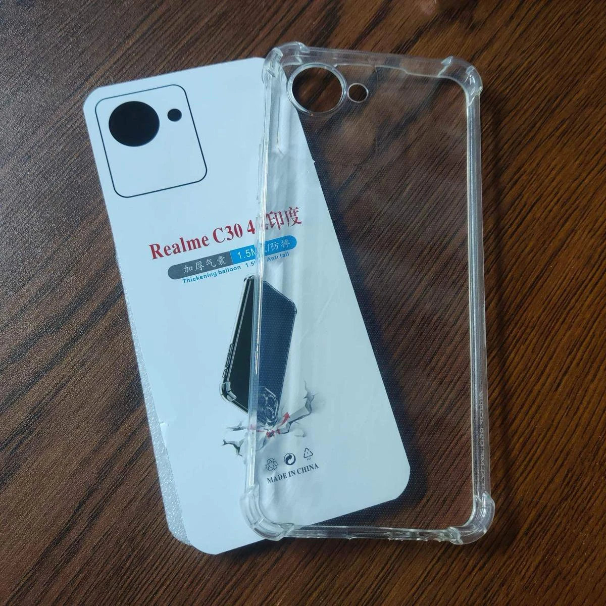 Realme C30 4G Camera Protection Premium Silicone Case Crystal Clear Soft TPU Ultra-Thin Transparent Flexible Protective Mobile Phone Back Cover
