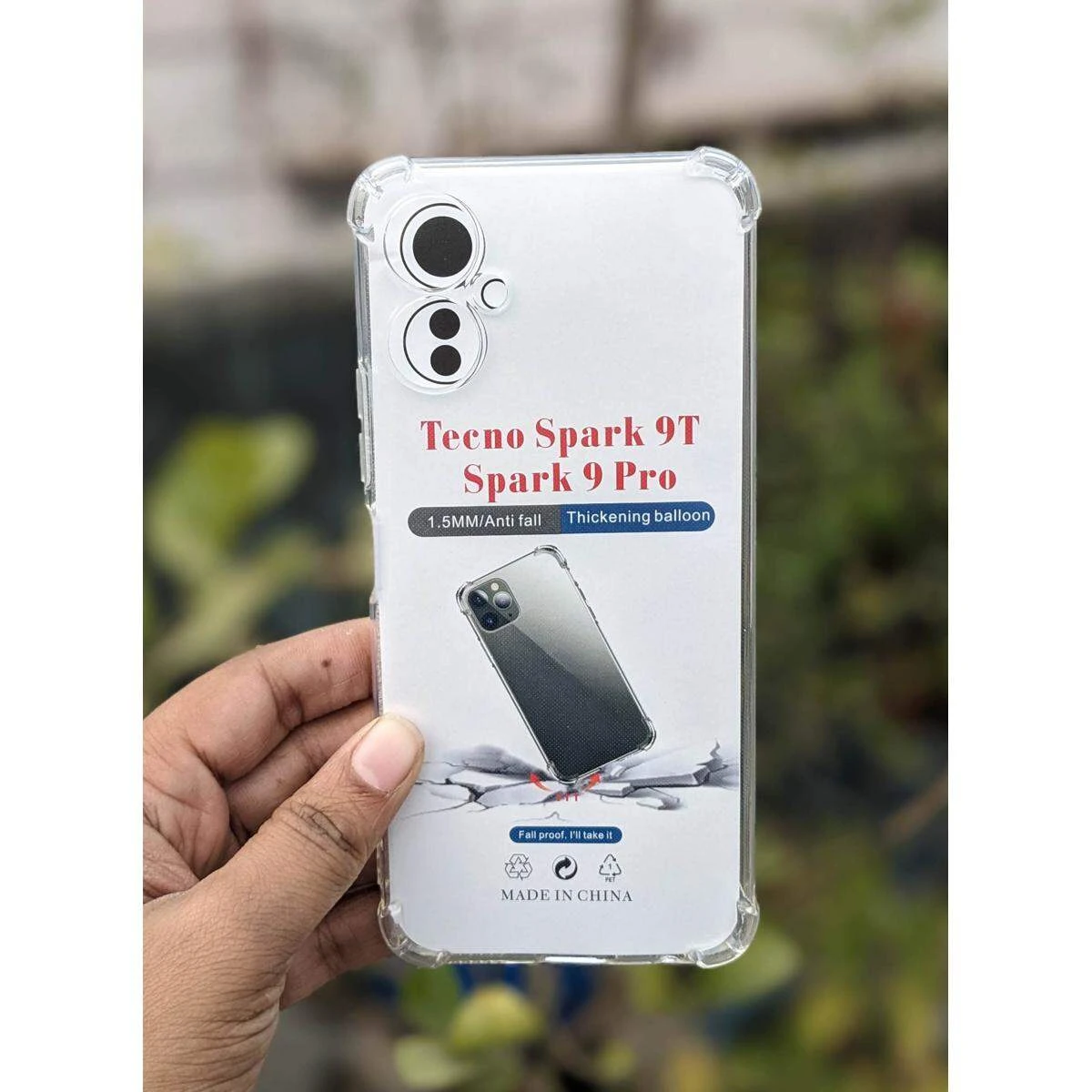 Tecno Spark 9T Spark 9 Pro Back Cover Water Transparent Back Case Stock Prof With Camera Protection Tecno Spark 9T Spark 9 Pro
