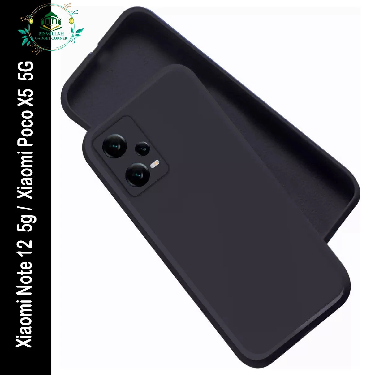 Premium Liquid Silicone Phone case for Xiaomi Note 12  5g /  Xiaomi Poco X5  5G Liquid Silicon Mobile Back Case Soft Silicone Phone Cover - মোবাইল ফোন - Phoneo