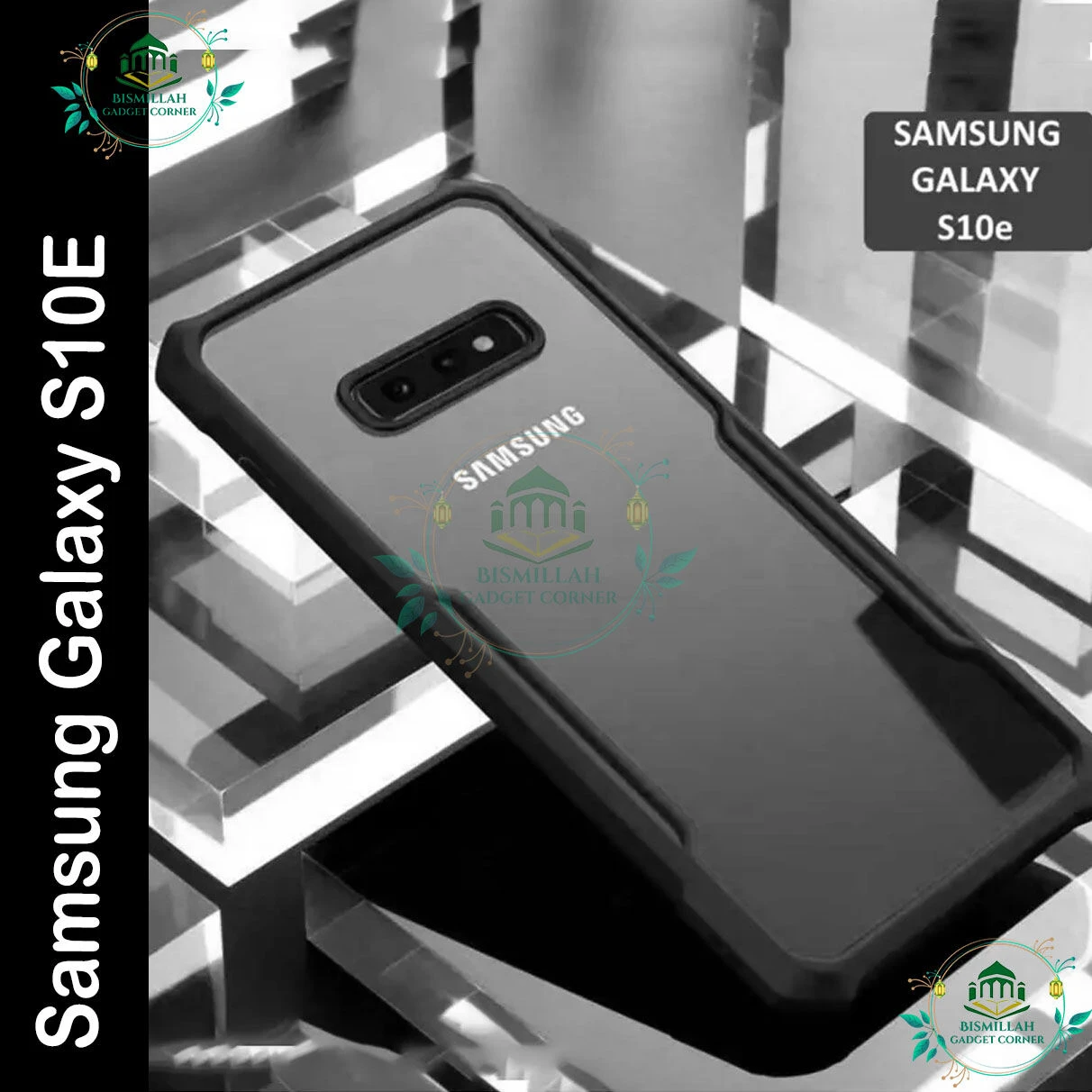 Xundd Back Cover for Samsung Galaxy S10E Transparent Hybrid Hard PC Back Bumper