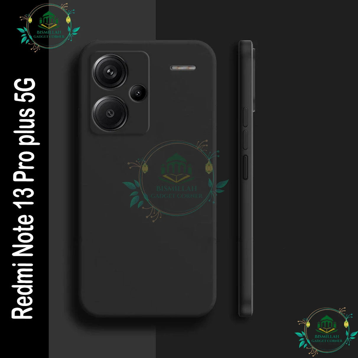 Premium Liquid Silicone Phone case for Xiaomi Redmi Note 13 Pro plus 5G / Xiaomi Redmi Note 13 Pro+ Liquid Silicon Mobile Back Case Soft Silicone Phone Cover - মোবাইল ফোন - Phoneo