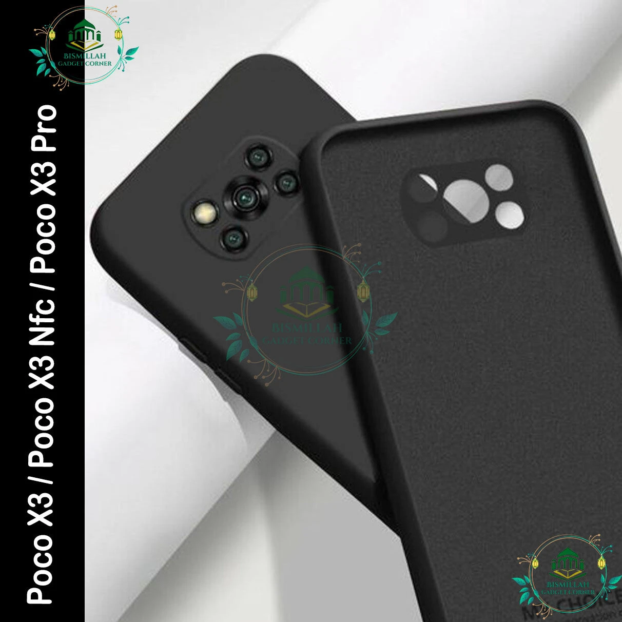 Premium Liquid Silicone Phone case for xiaomi Poco X3 / Poco X3 Nfc / Poco X3 Pro Liquid Silicon Mobile Back Case Soft Silicone Phone Cover