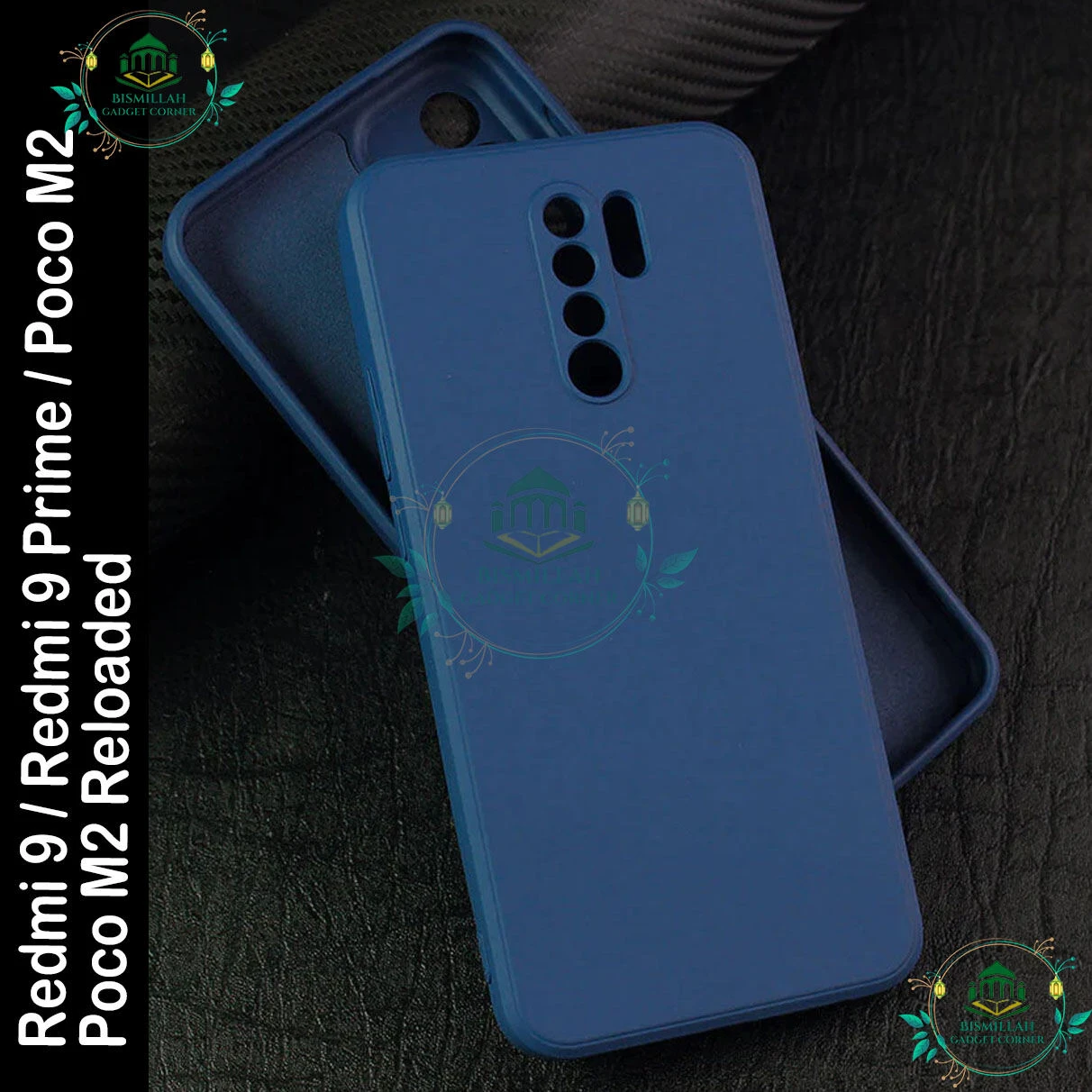 Premium Liquid Silicone Phone case for Xiaomi Redmi 9 / Redmi 9 Prime / Poco M2 / Poco M2 Reloaded Liquid Silicon Mobile Back Case Soft Silicone Phone Cover