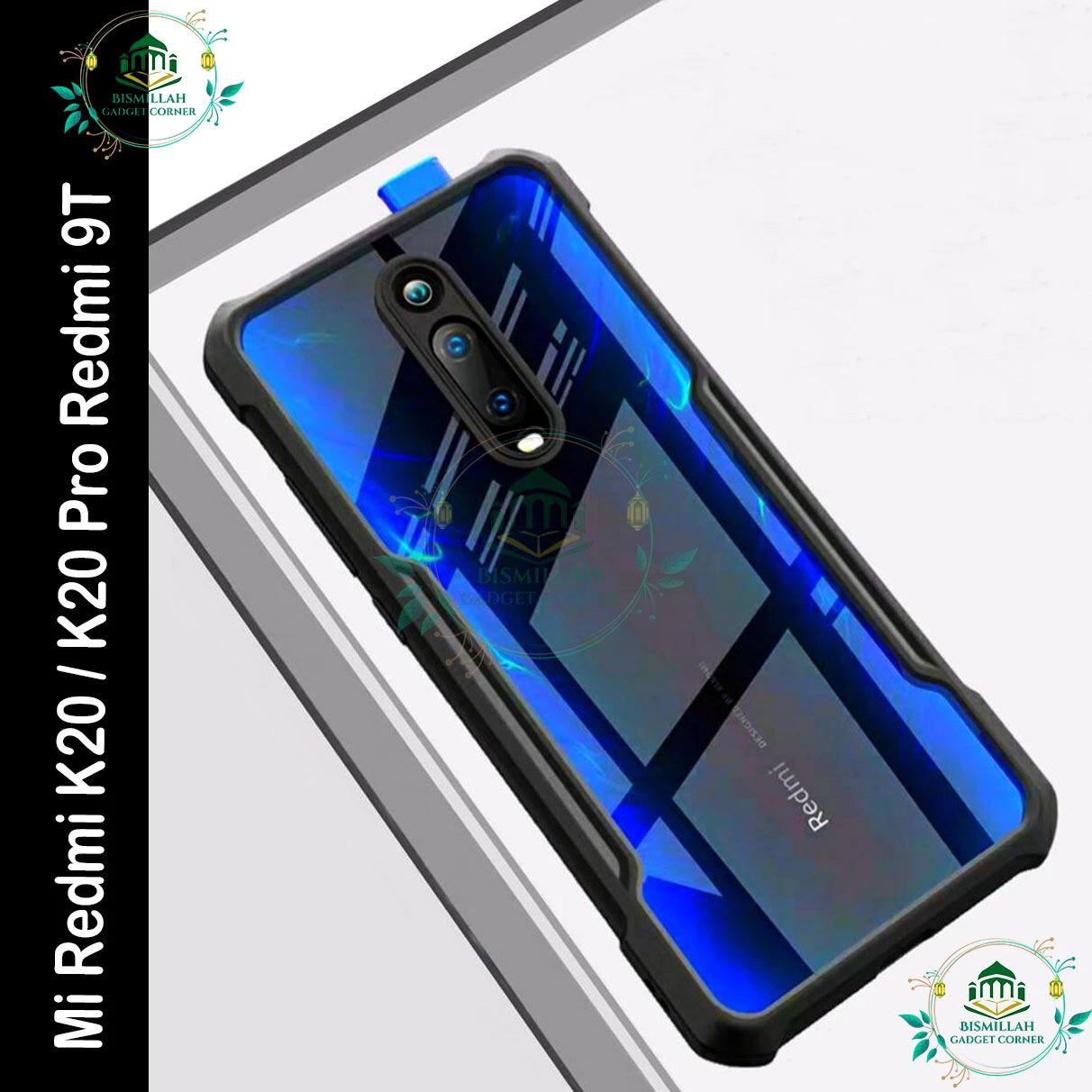 Xundd Back Cover for Redmi K20 / Redmi K20 Pro / Mi 9T Transparent Hybrid Hard PC Back Bumper