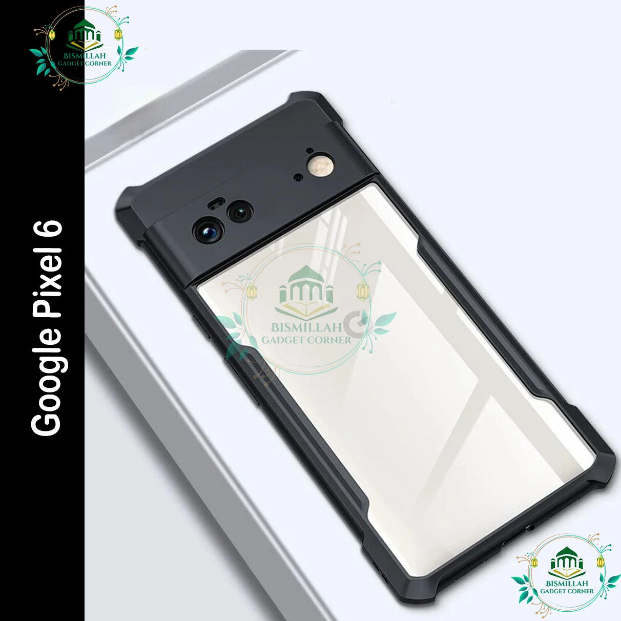 Xundd Back Cover for Google Pixel 6 Transparent Hybrid Hard PC Back Bumper Google Pixel 6 back case গুগল পিক্সেল 6 ব্যাক কভার