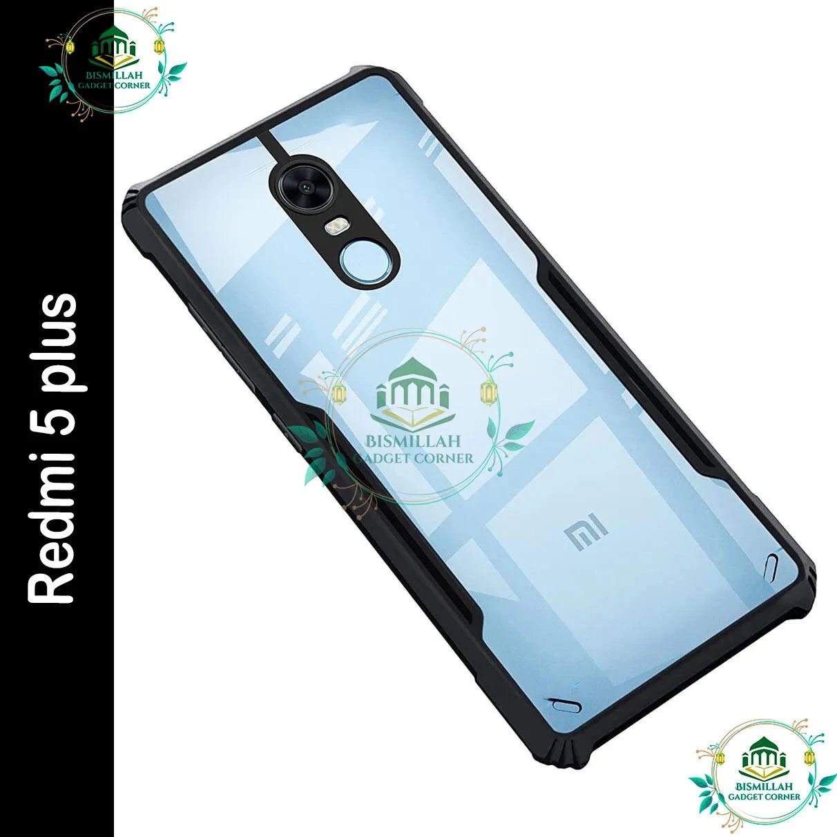 Xundd Back Cover for Redmi 5 Plus / Redmi 5+ Transparent Hybrid Hard PC Back Bumper