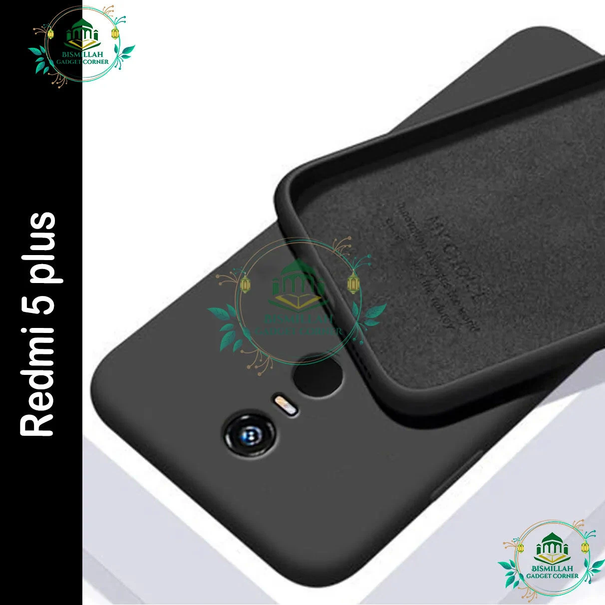 Premium Liquid Silicone Phone case for Redmi 5 Plus / Redmi 5+ Liquid Silicon Mobile Back Case Soft Silicone Phone Cover