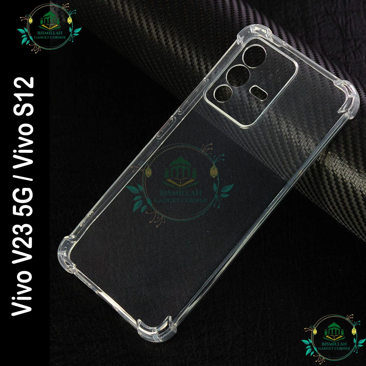 Transparent back cover For Vivo V23 5G / Vivo S12 Luxury transparent Protect Back Cover Soft Case