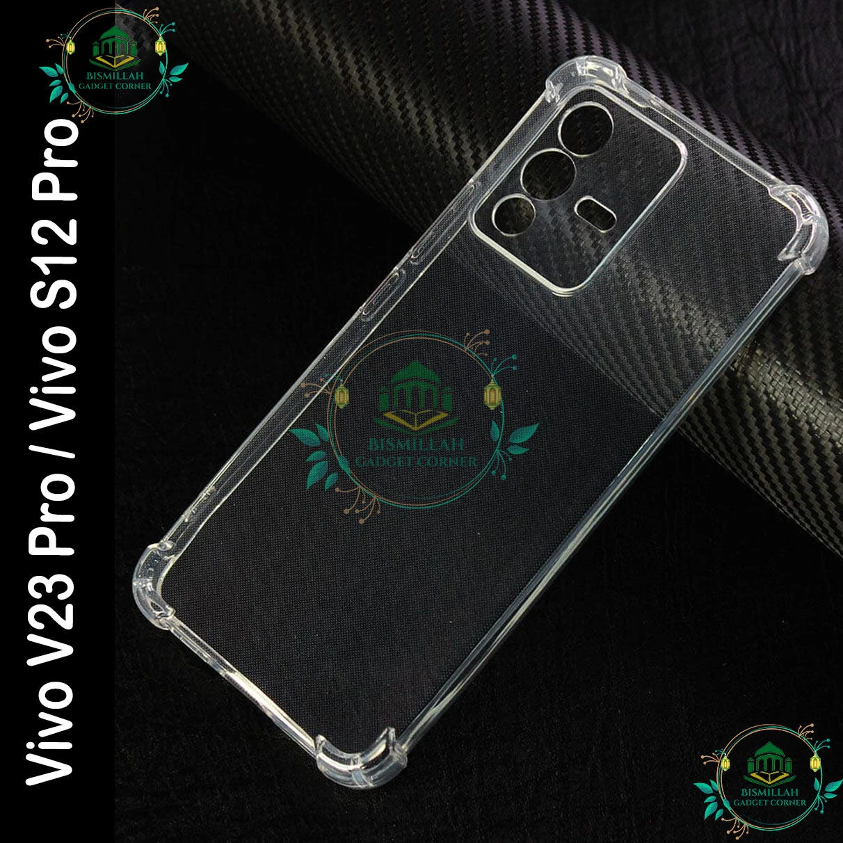Transparent back cover For Vivo V23 Pro and Vivo S12 Pro Luxury transparent Protect Back Cover Soft Case