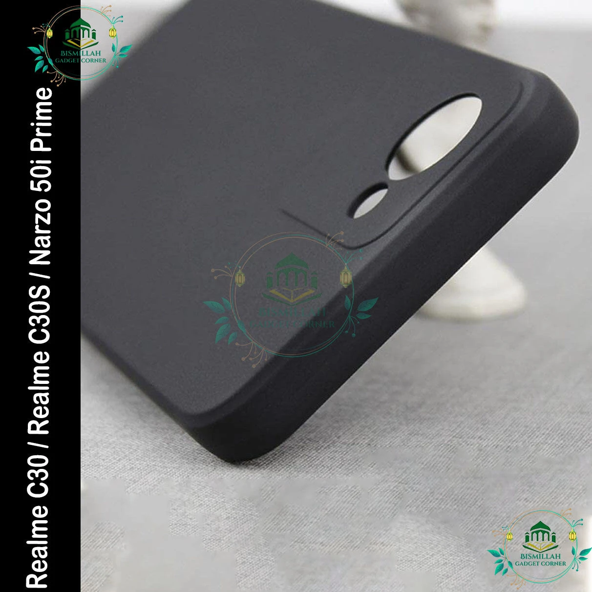 Premium Liquid Silicone Phone case for Realme C30 / Realme C30S / Narzo 50i Prime Liquid Silicon Mobile Back Case Soft Silicone Phone Cover