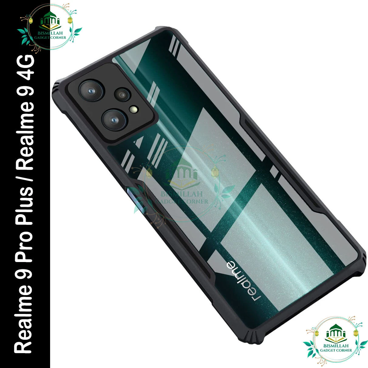 Xundd Back Cover for Realme 9 pro plus / Realme 9 4G Transparent Hybrid Hard PC Back Bumper