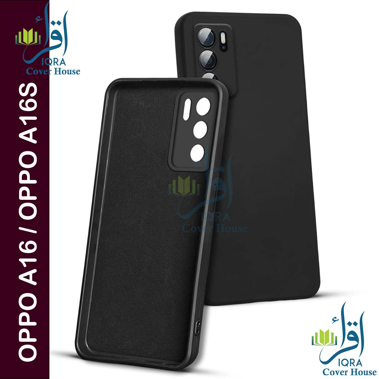 Premium Liquid Silicone Phone case for OPPO A16 / OPPO A16S Liquid Silicon Mobile Back Case Soft Silicone Phone Cover