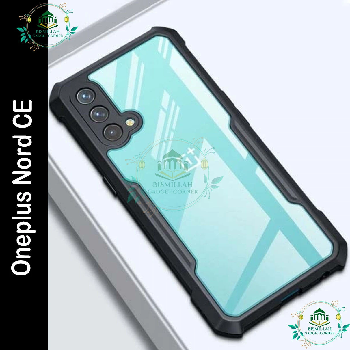 Xundd Back Cover for Oneplus Nord CE Transparent Hybrid Hard PC Back Bumper