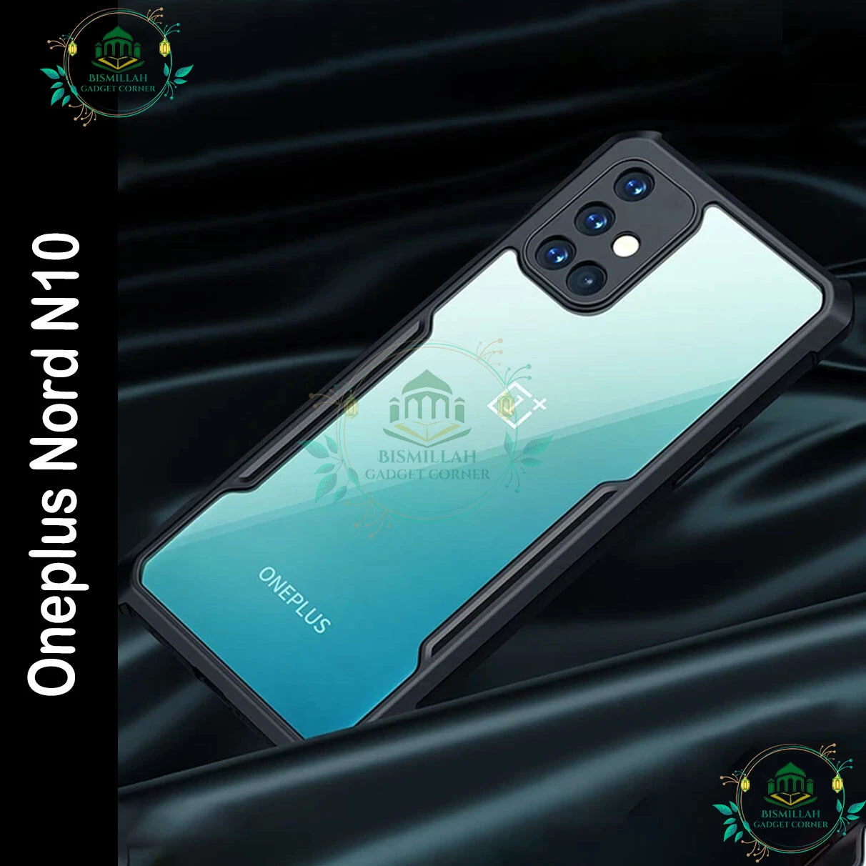 Xundd Back Cover for Oneplus Nord N10 5G Transparent Hybrid Hard PC Back Bumper