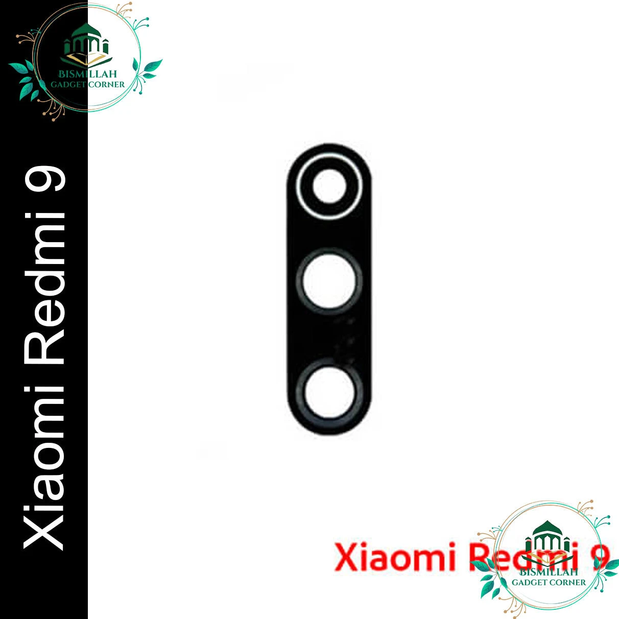 Main Camera Glass For Xiaomi Redmi 9 Rear Facing Camera Glass Lens Replacement