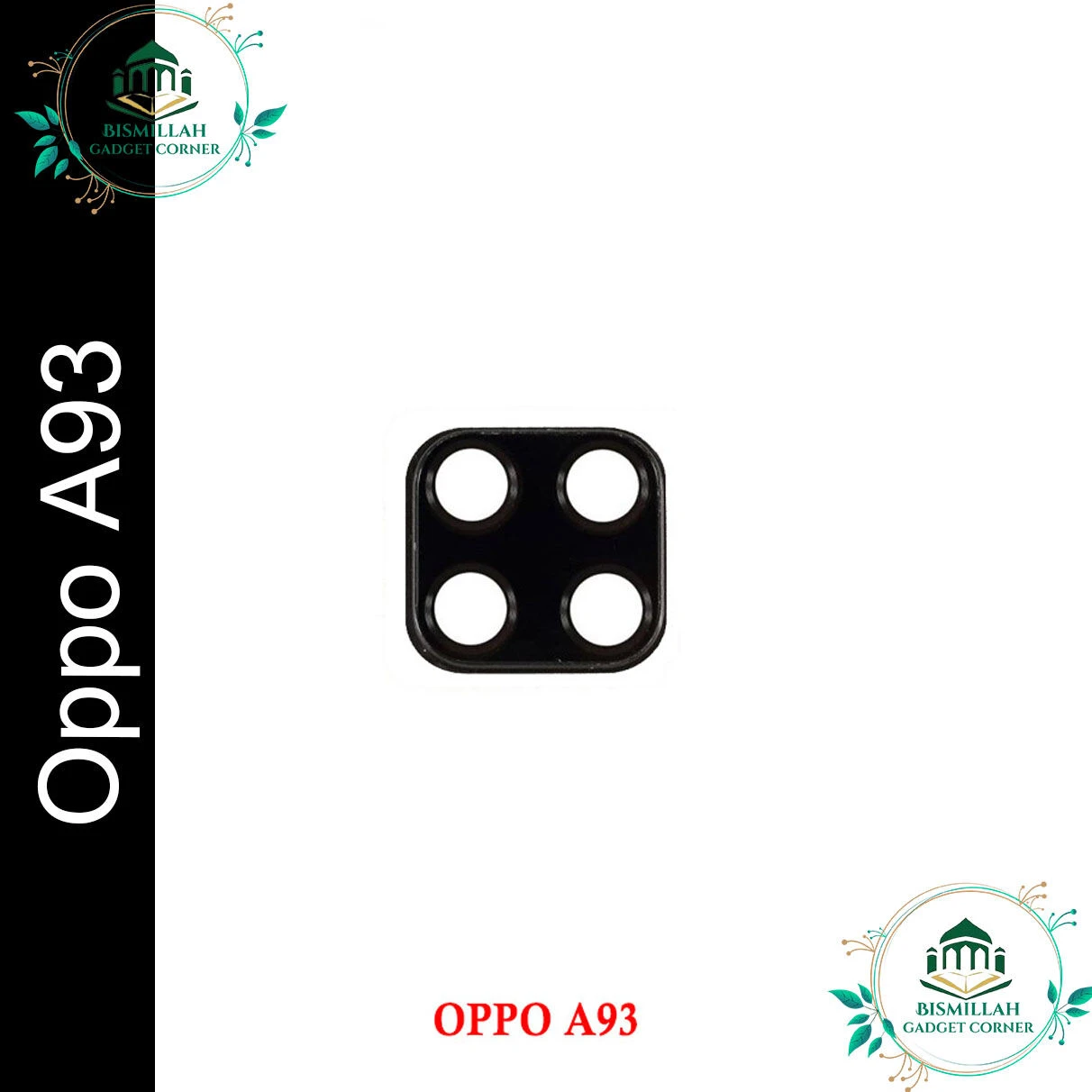 Main Camera Glass For Oppo A93 Rear Facing Camera Glass Lens Replacement