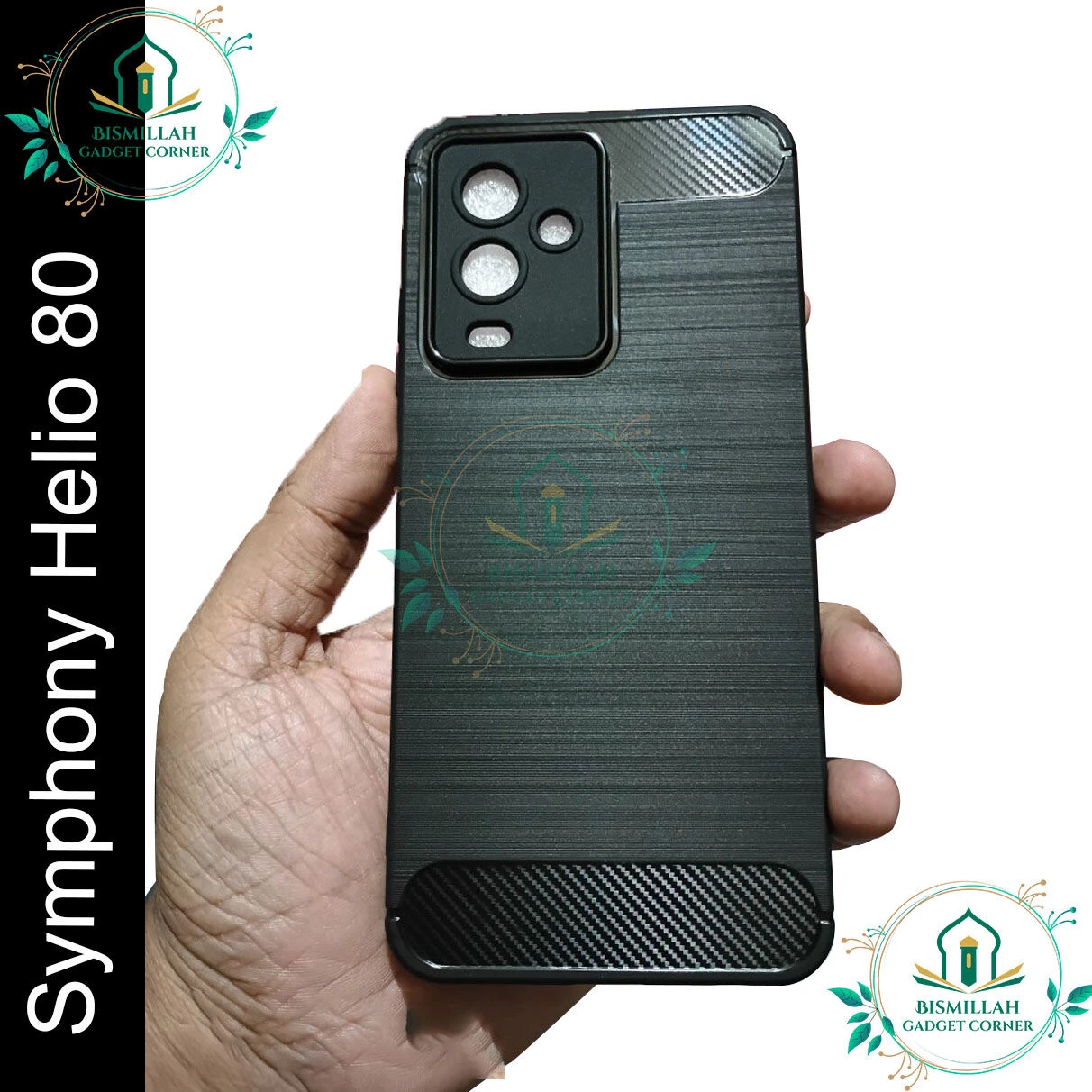 Spyzone For Symphony Helio 80 Phone Case Soft TPU Slim Fashion Non-Slip Protective Phone Cases For Symphony Helio 80 Cover