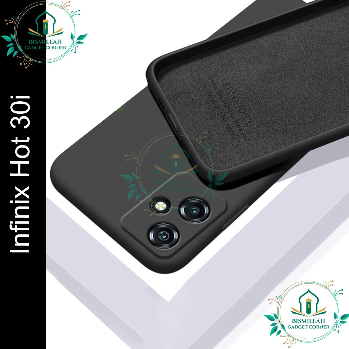 Premium Liquid Silicone Phone case for Infinix Hot 30i Liquid Silicon Mobile Back Case Soft Silicone Phone Cover