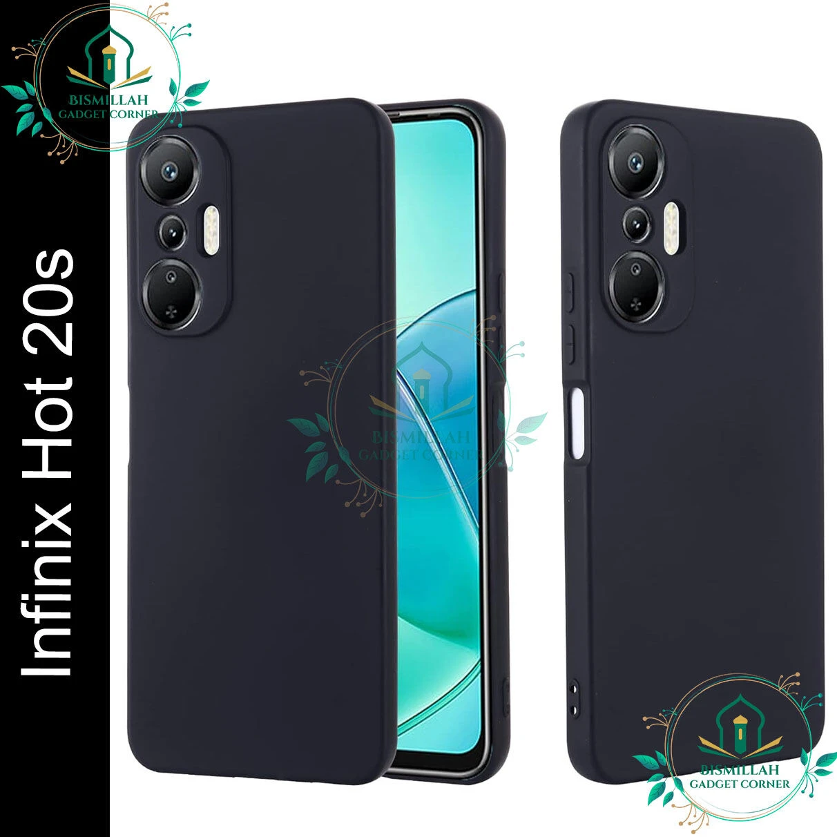 Premium Liquid Silicone Phone case for Infinix Hot 20s Liquid Silicon Mobile Back Case Soft Silicone Phone Cover