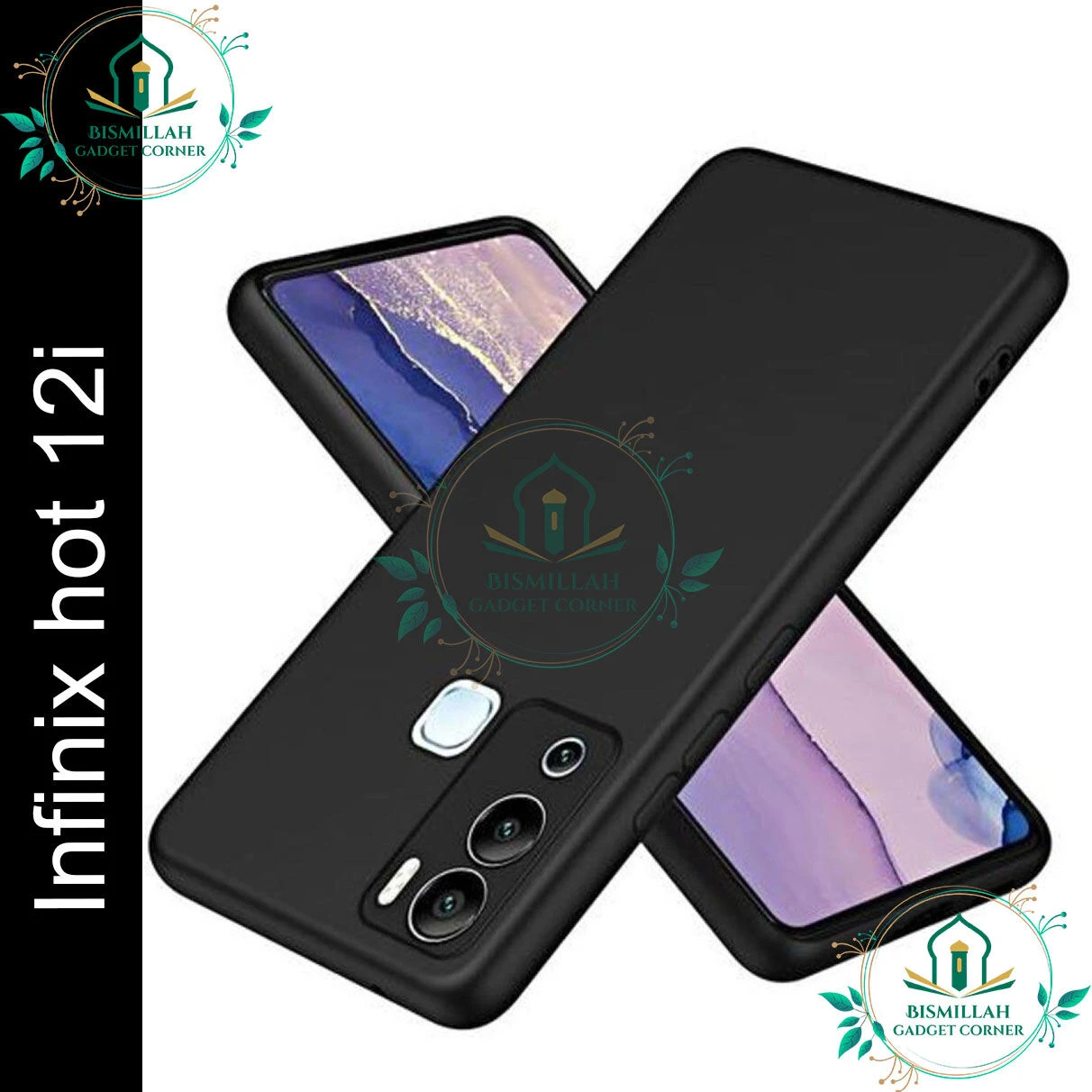 Premium Liquid Silicone Phone case for Infinix Hot 12i Liquid Silicon Mobile Back Case Soft Silicone Phone Cover