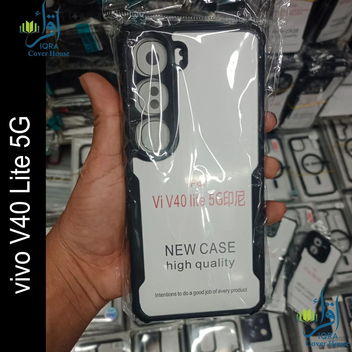 Xundd Back Cover for vivo v40 lite 5g Transparent Hybrid Hard PC Back Bumper
